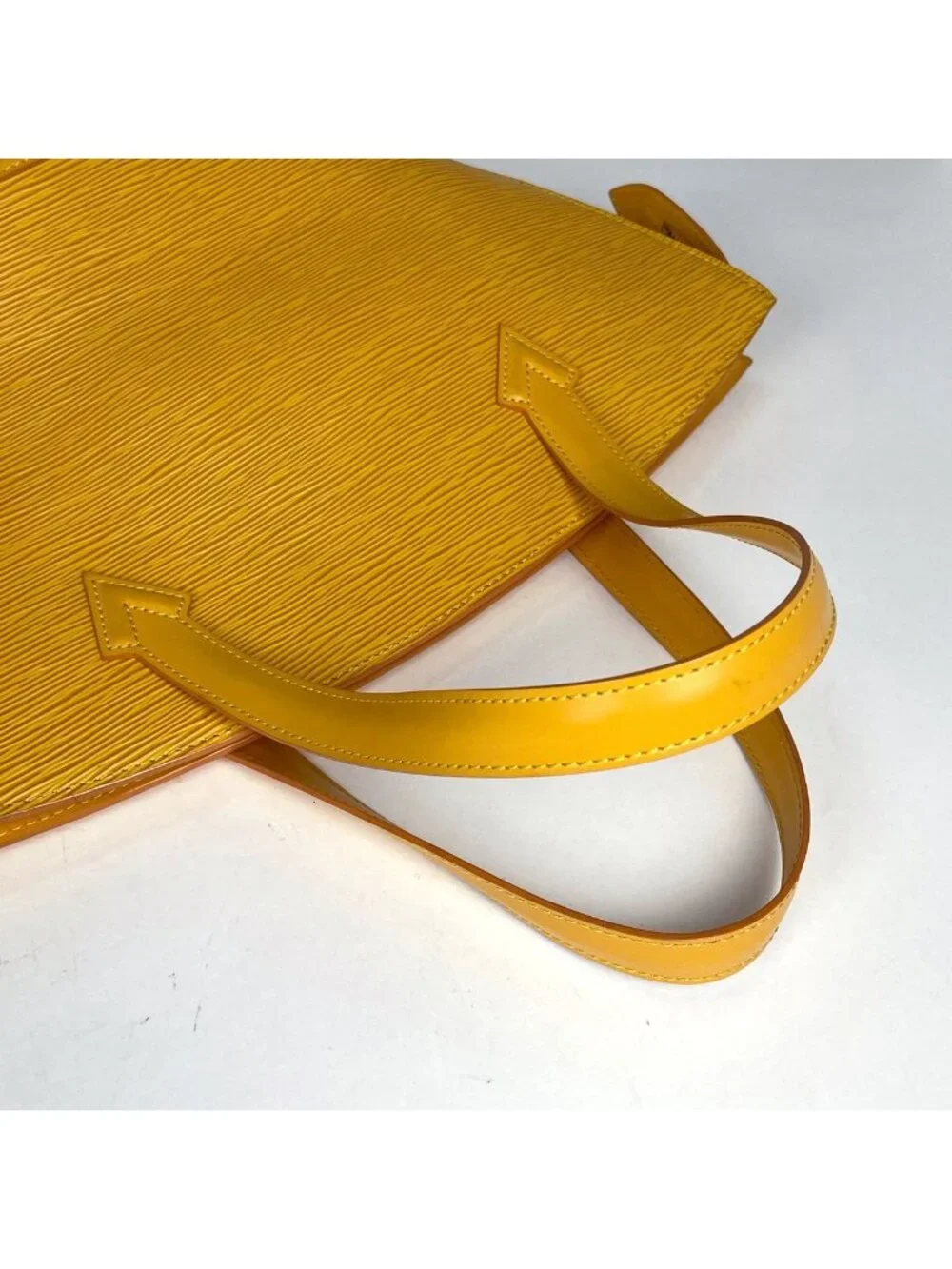 Louis Vuitton Saint Jacques Handbag Epi Tassili Yellow
